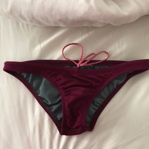 Maroon jolyn bottoms